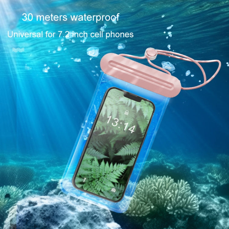 TPU Transparent Mobile Phone Waterproof Bag Swimming Drifting Diving Phones Waterproof Protective Case