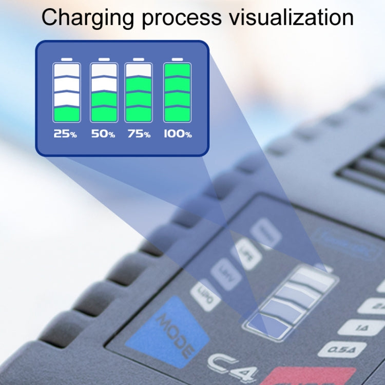 ToolkitRC C4 50W Drones Simple Li-Po Battery Balance Charger