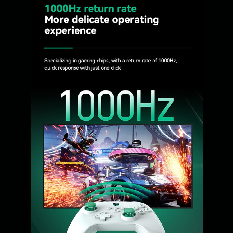Z03 Wireless Bluetooth Game Controller For Switch / IOS / Android / PC / PS3 / PS4, Spec: White