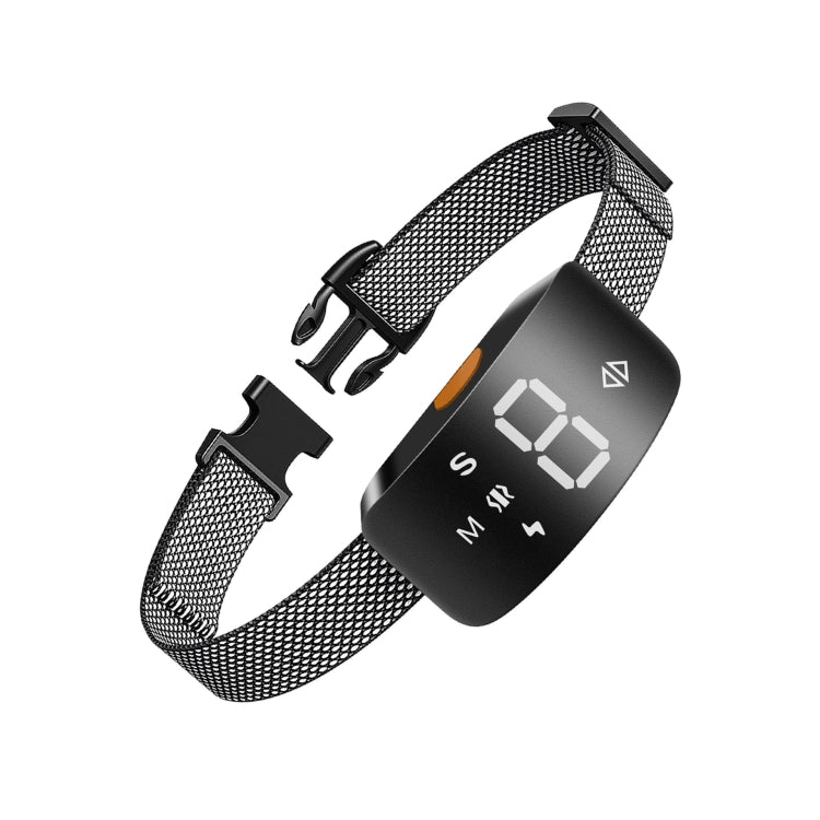 Intelligent Stop Bark Dog Trainer Anti-Barking Pet Supplies - Black