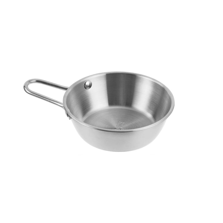 304 Stainless Steel Seasoning Bowl Restaurant Rice Wine Snack Serving Bottle, Model: 13cm With Handle SIlver