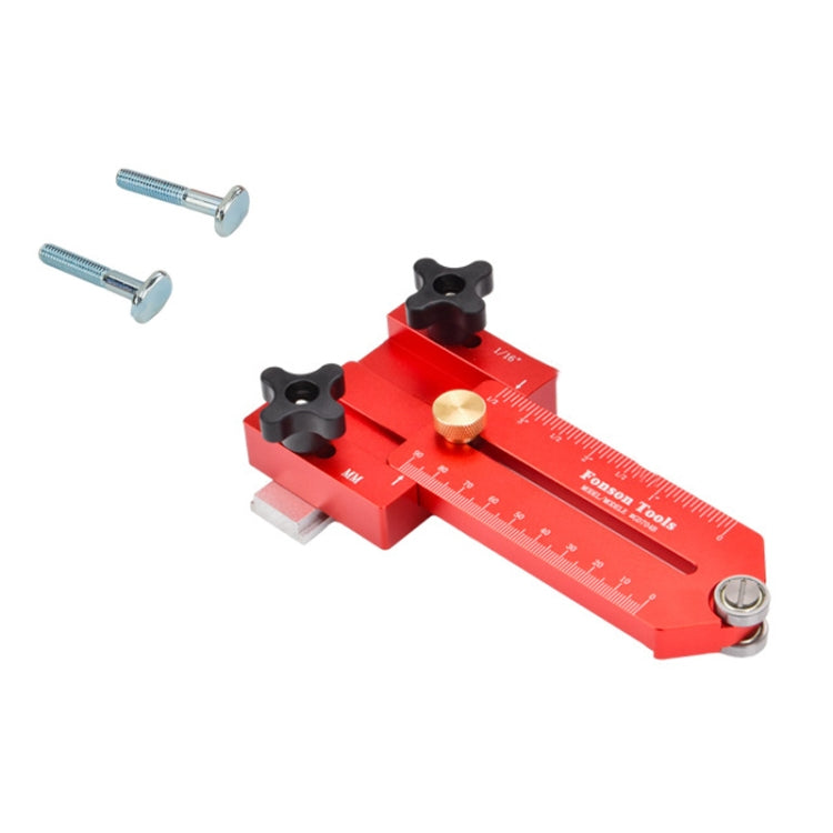 Fonson Woodworking Roller Table Saw Thin Cutting Board Guide Stopper, Model: GD704B