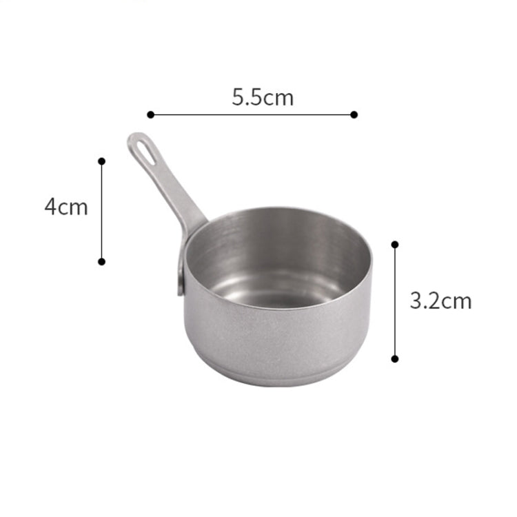 Small Household 304 Stainless Steel Dispensing Cup Kitchen Steak Sauce Bowl