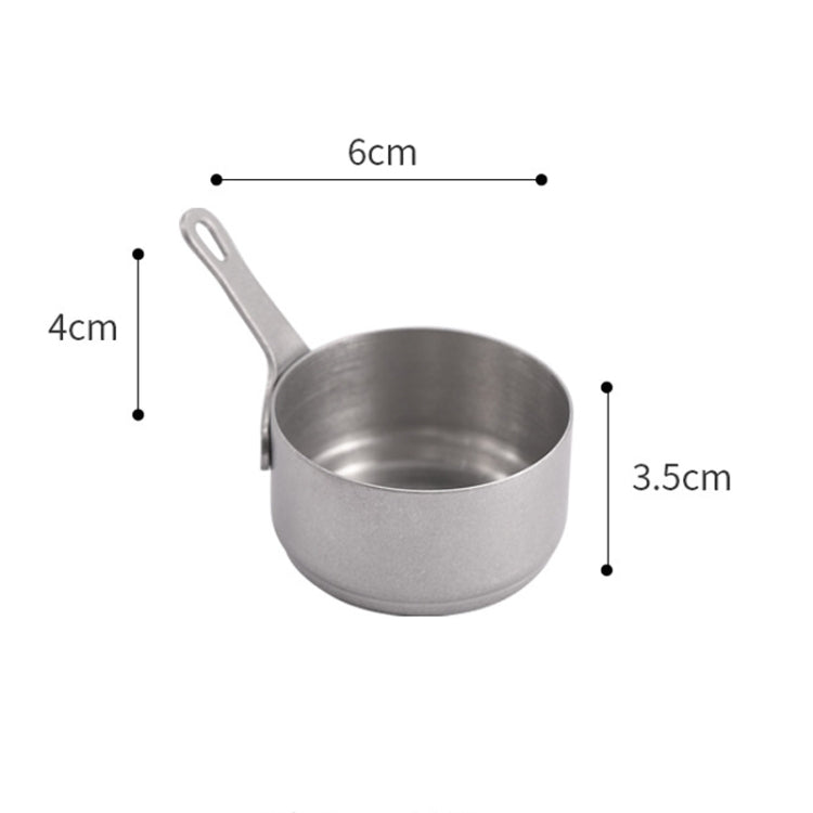 Medium Household 304 Stainless Steel Dispensing Cup Kitchen Steak Sauce Bowl