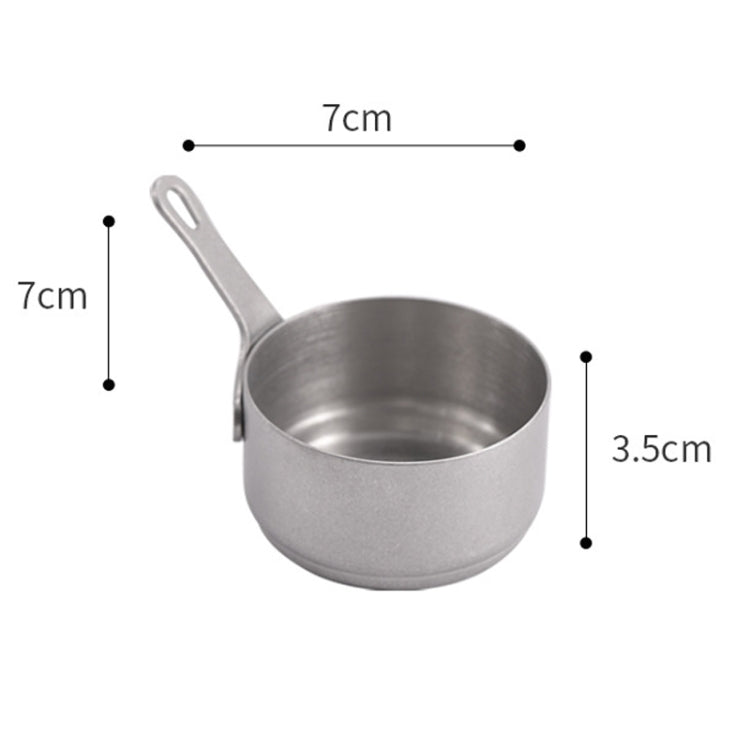 Large Household 304 Stainless Steel Dispensing Cup Kitchen Steak Sauce Bowl
