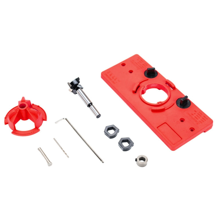 Fonson 35MM Woodworking Hinge Hole Opener Wooden Door Hinge Locator