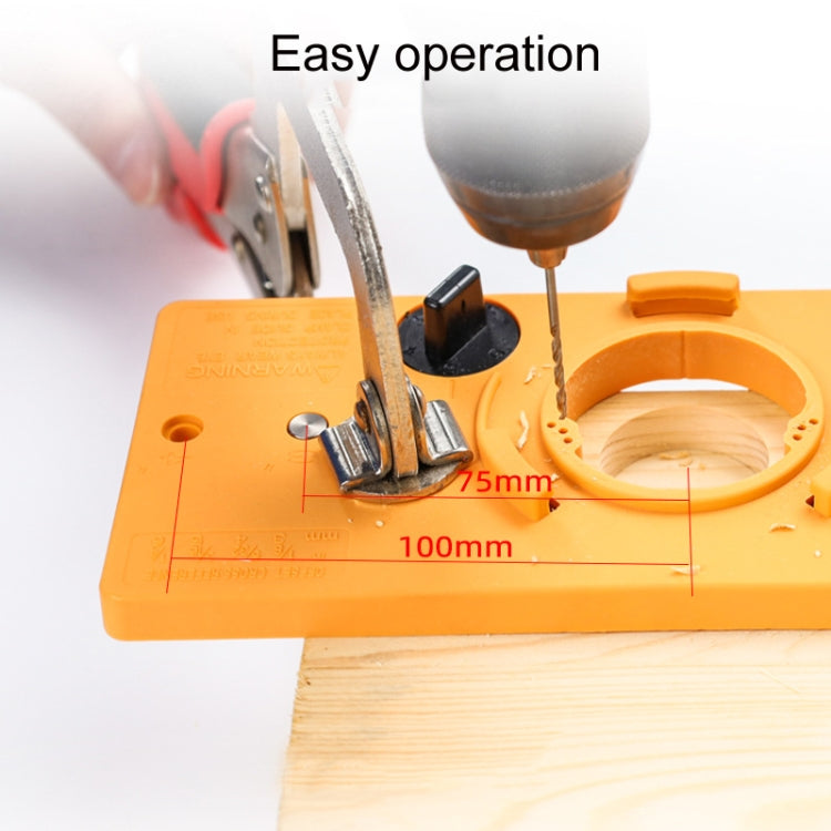 Fonson 35MM Woodworking Hinge Hole Opener Wooden Door Hinge Locator