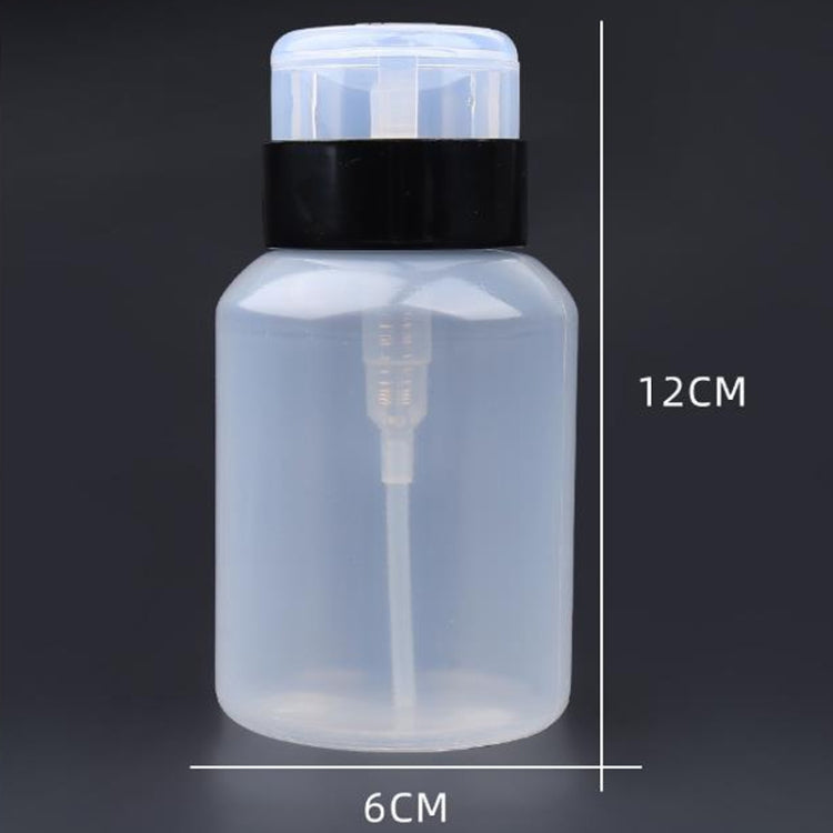 250ml Portable Leak-Proof Alcohol Bottle With Lock Household Cleaning Volumetric Empty Bottle