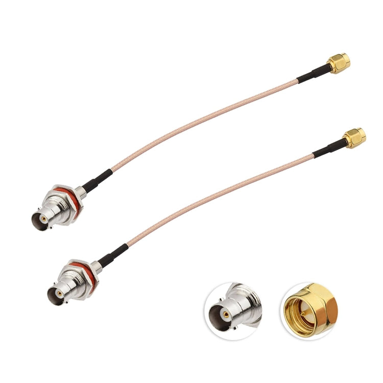 15cm SMA Male To BNC Waterproof Female RG316 Coaxial RF Adapter Cable