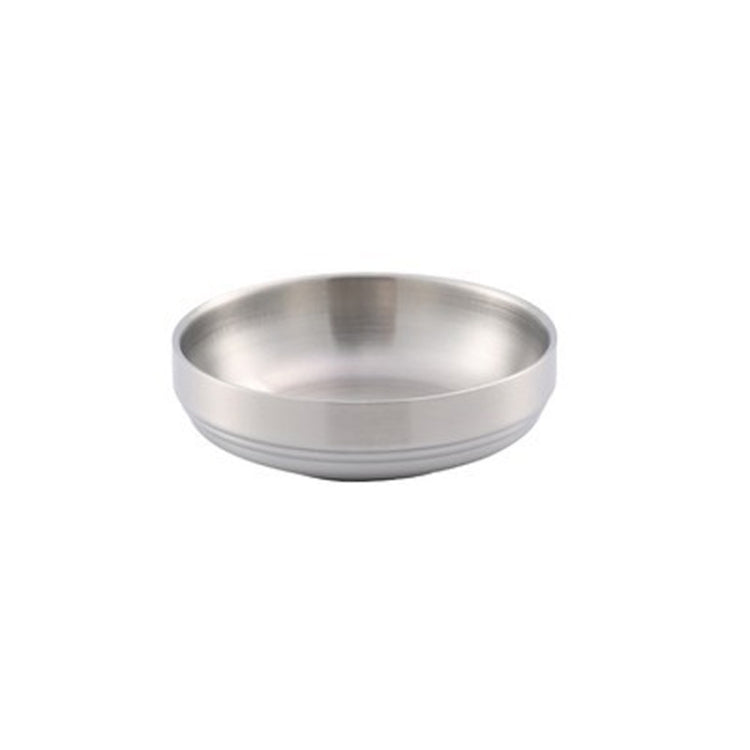 304 Stainless Steel Sauce Dish Kitchen Grill Seasoning Dish Cutlery, Model: 13cm Silver