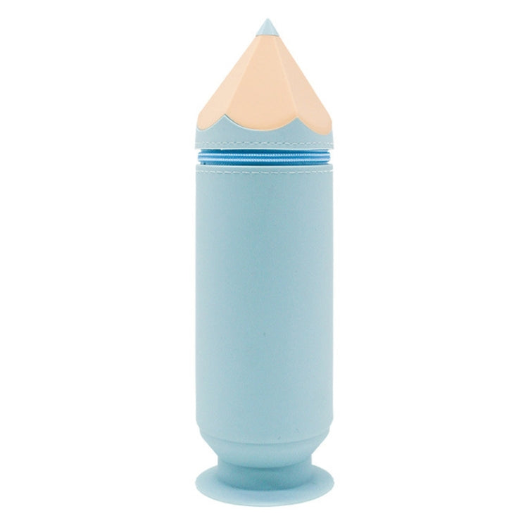 Silicone Pen Pouch Large Capacity Dirty Resistant Storage Stationery Case Pencil Case For Pupils