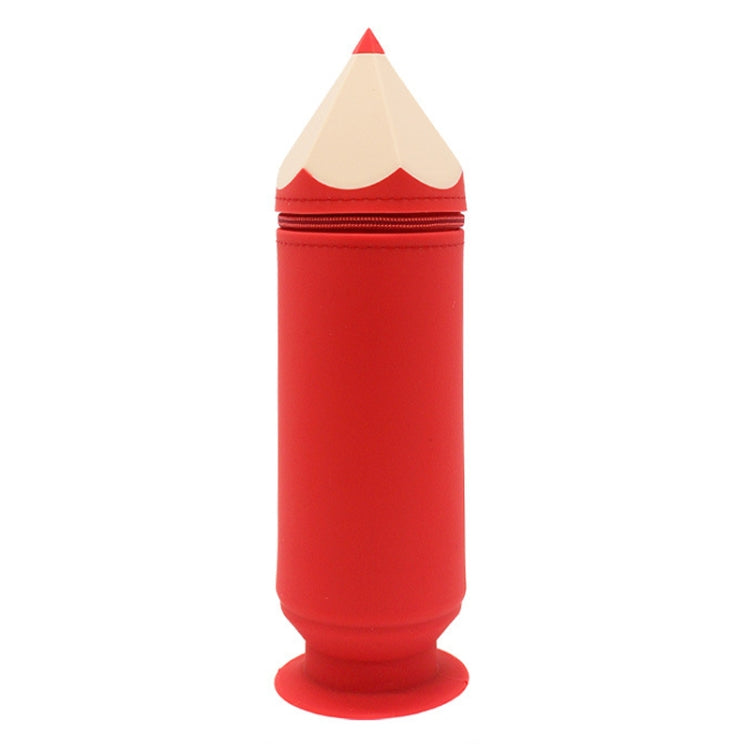 Silicone Pen Pouch Large Capacity Dirty Resistant Storage Stationery Case Pencil Case For Pupils