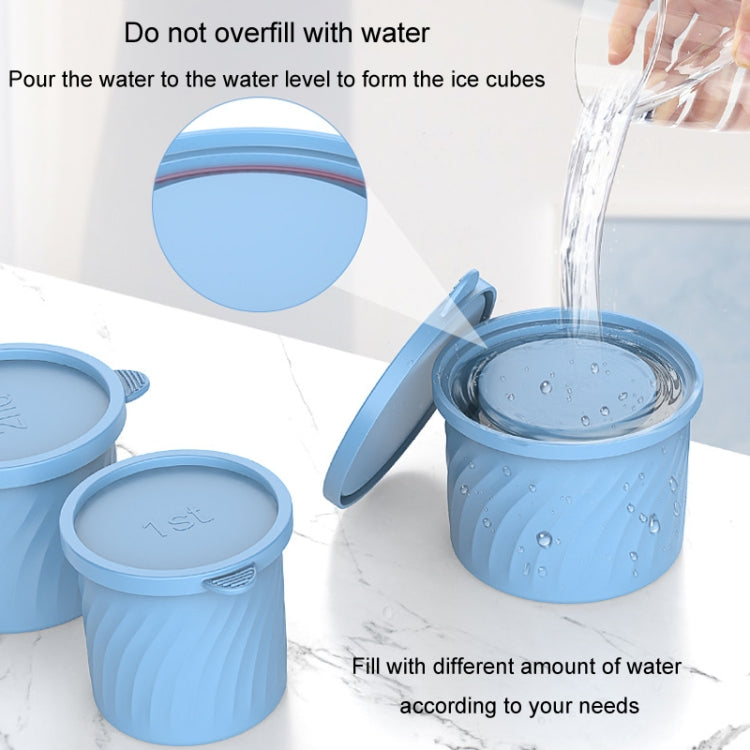 For Stanley Water Cup Silicone Ice Mould Ice Cubes Easy Release, Color: 1st Pink