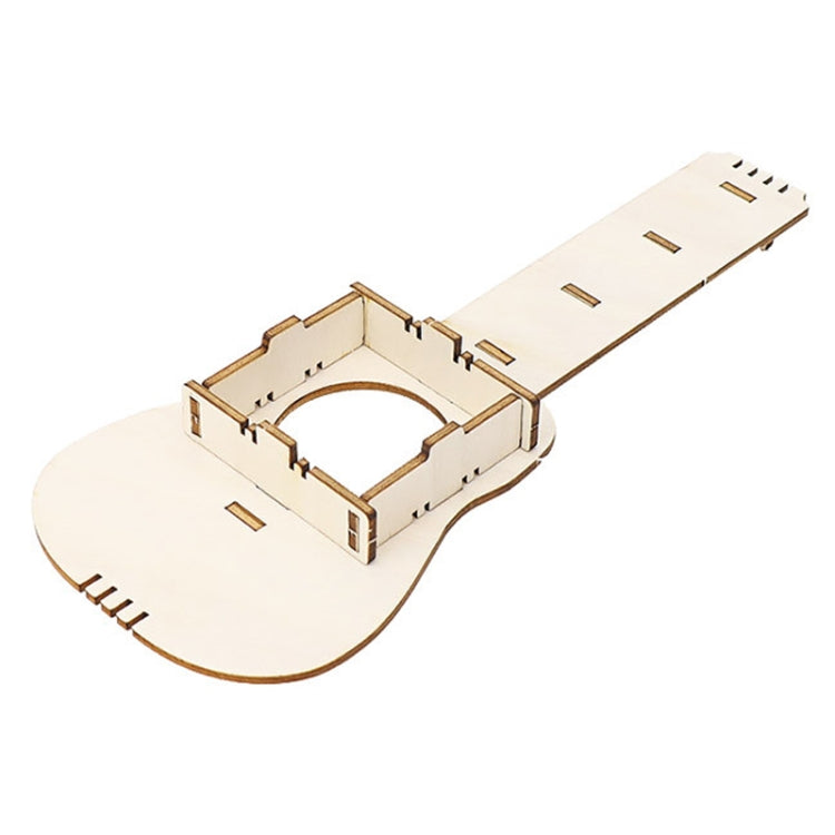 Rubber Band Guitar Sound Awareness Material Kit Kids DIY Toys Research Equipment