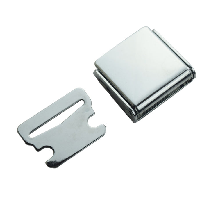All-metal Aircraft Buckle Safety Belt Accessories - Square