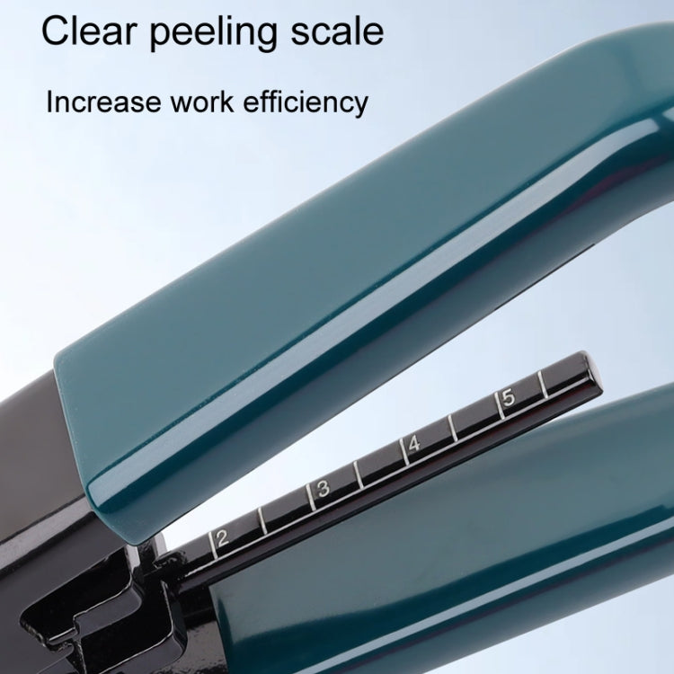 Fiber Optic Stripper Metal Cable Stripper Cold Splicing Tool Pliers - Round Core