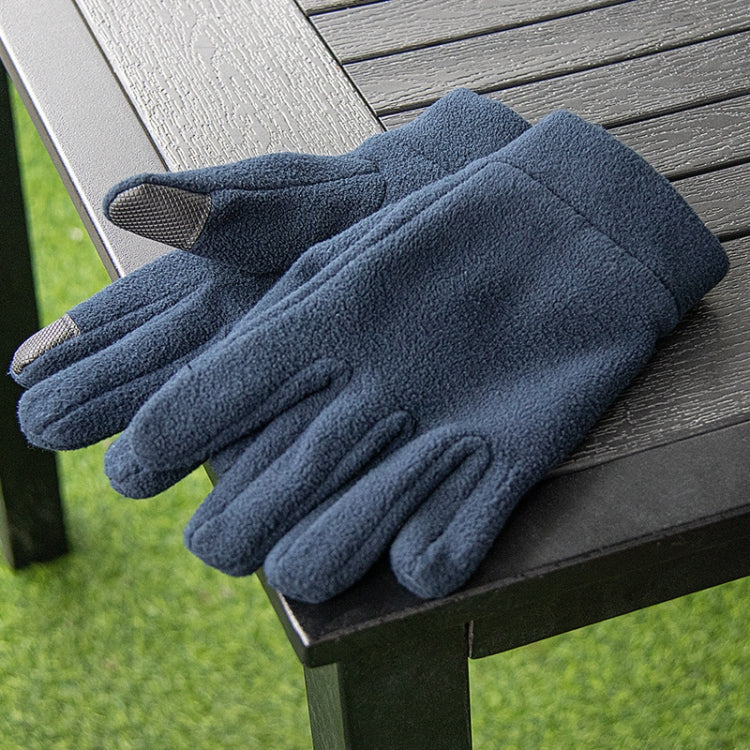 Rocker Fleece Winter Warm Anti-Slip Gloves Outdoor Riding Sports Gloves, Size: M
