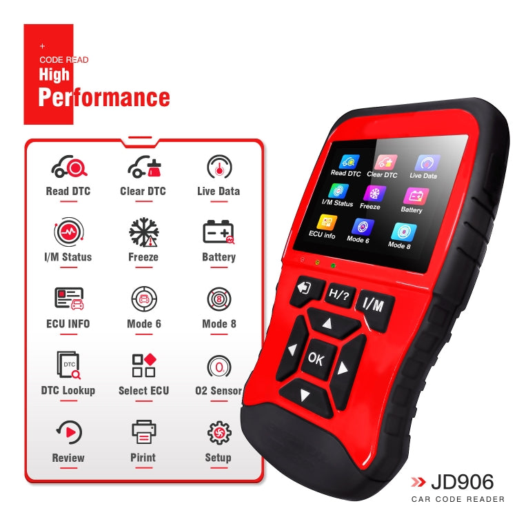 OBD Car Engine Fault Detector ELM327 Car Code Reader Card - JD906
