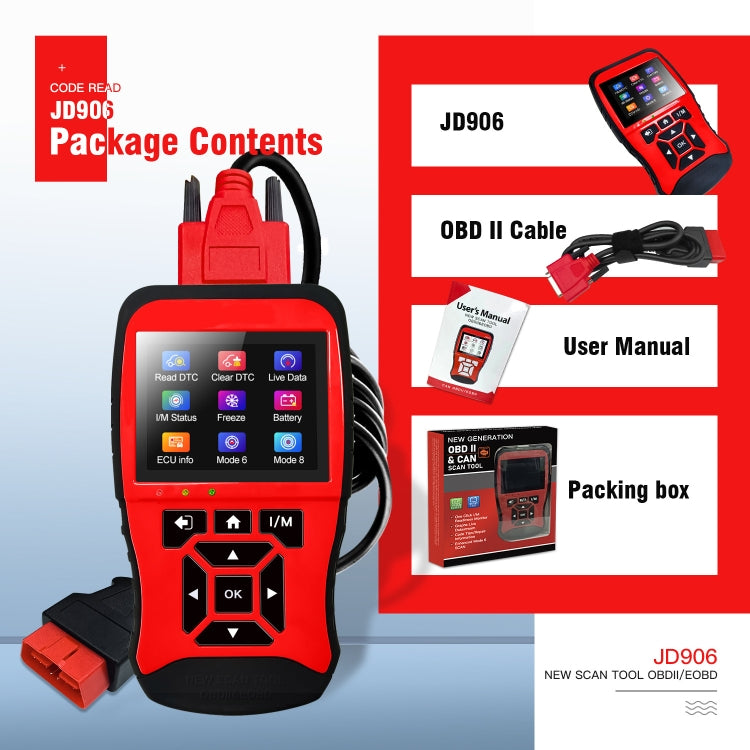 OBD Car Engine Fault Detector ELM327 Car Code Reader Card - JD906
