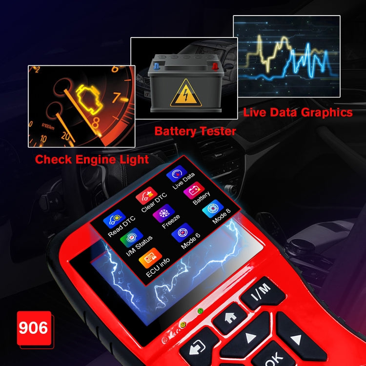 OBD Car Engine Fault Detector ELM327 Car Code Reader Card - JD906