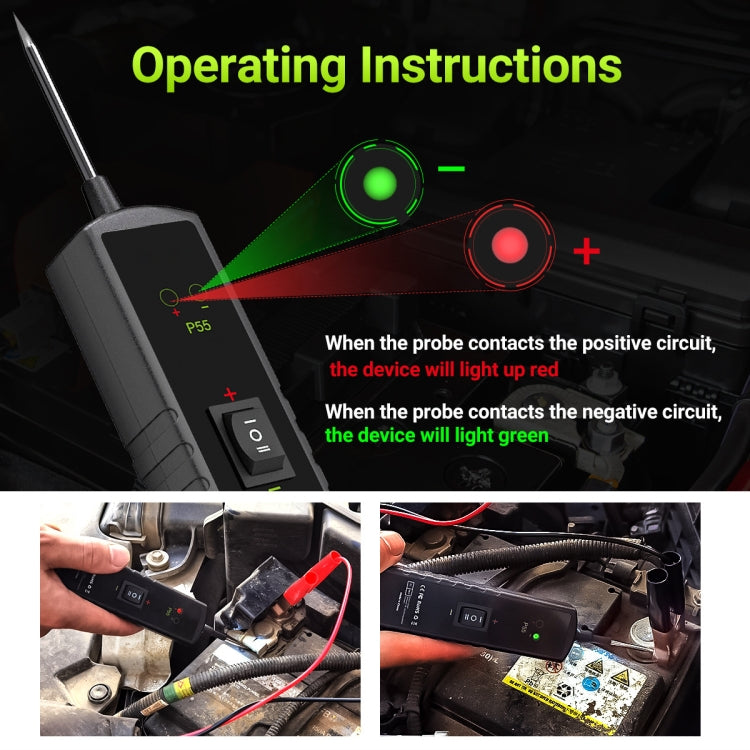 Automotive Electrical Circuit Tester System Short Circuit Tracking Positioning Diagnostic Instrument - P55