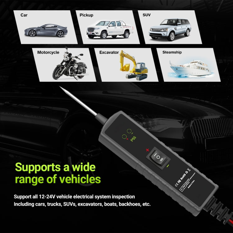 Automotive Electrical Circuit Tester System Short Circuit Tracking Positioning Diagnostic Instrument - P55