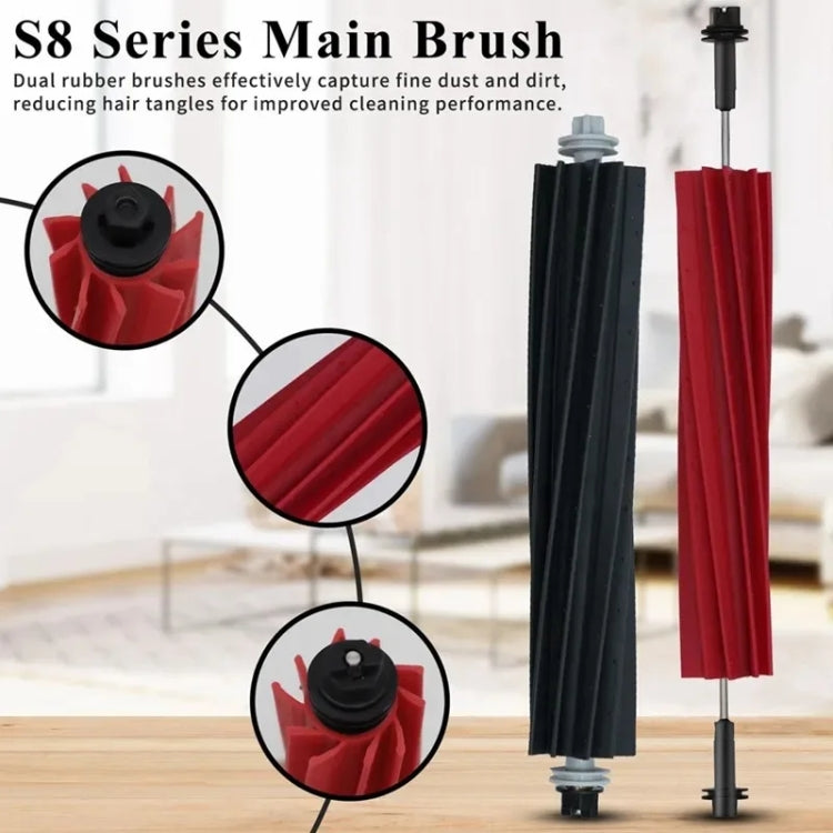 For Roborock G20 / S8 Plus / S8 / S8 Pro Vacuum Cleaner Accessories 1 Self -cleaning Brush