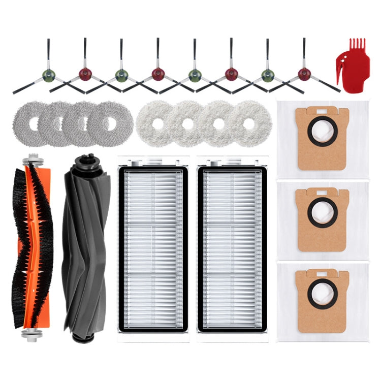 For Dreame L20 Ultra / X20 Pro / X20 Pro Plus Robot Vacuum Accessories 1pair Black Side Brush