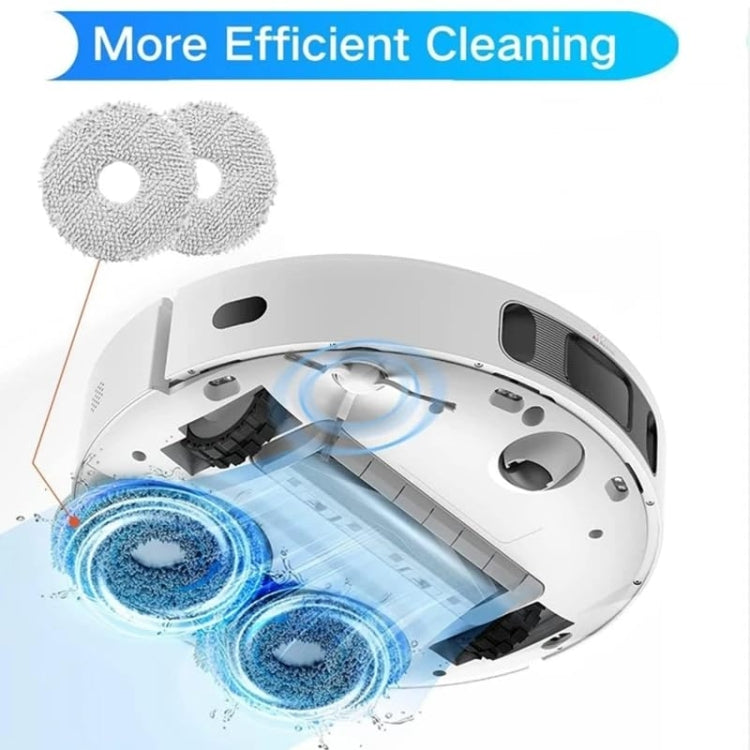 For Dreame L20 Ultra / X20 Pro / X20 Pro Plus Robot Vacuum Accessories 1 Gray -blue Rag