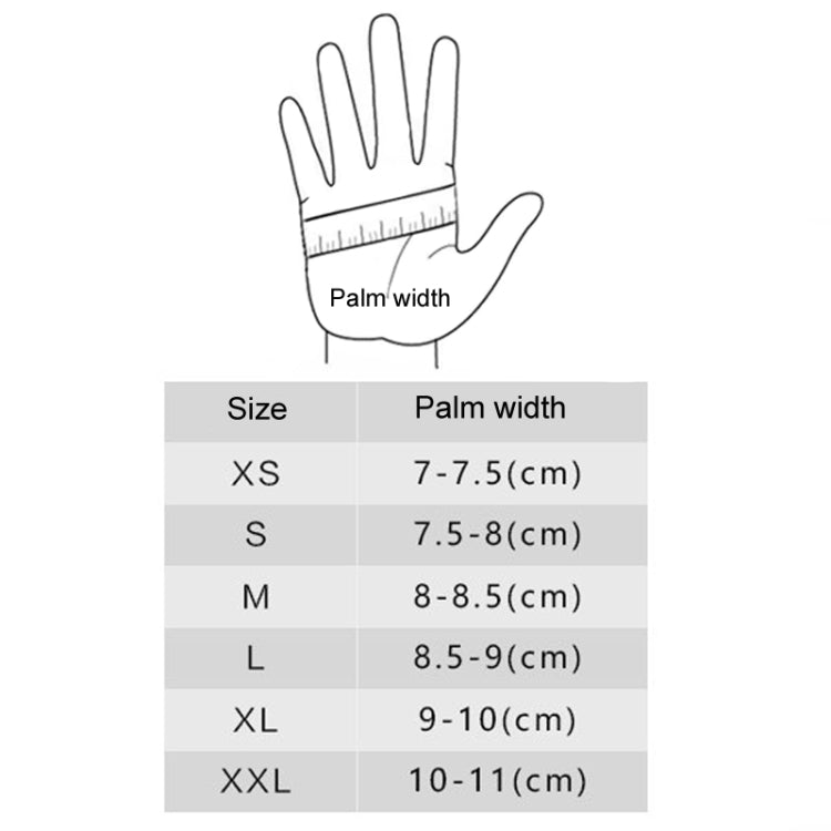 1pair Rocker Fleece Winter Warm Anti-Slip Gloves Outdoor Riding Sports Gloves, Size: L