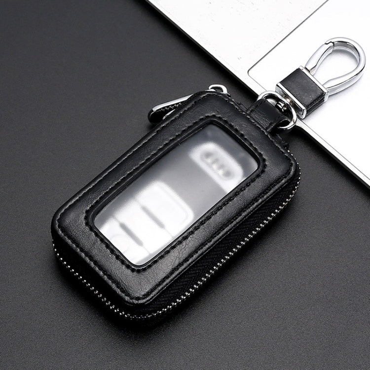 Car Remote Control Universal Visible Zipper Key Case