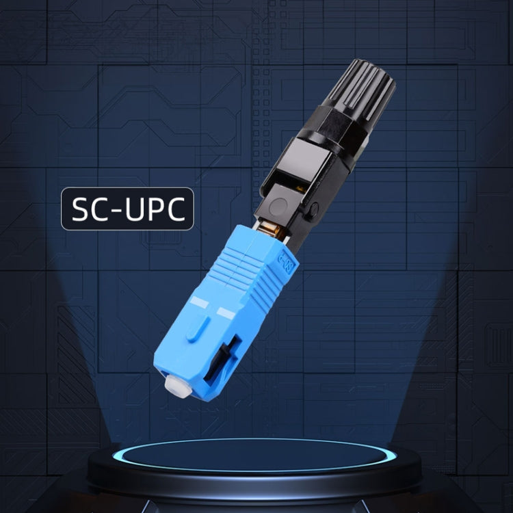 60mm 10pcs SC-UPC Telecom Grade FTTH Connector Pre-Embedded Cold Splice Coupler