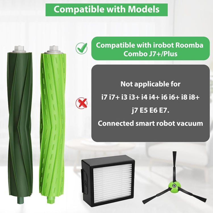 For iRobot Roomba Combo J7+ Robot Vacuum And Mop Accessories 1set Main Brush