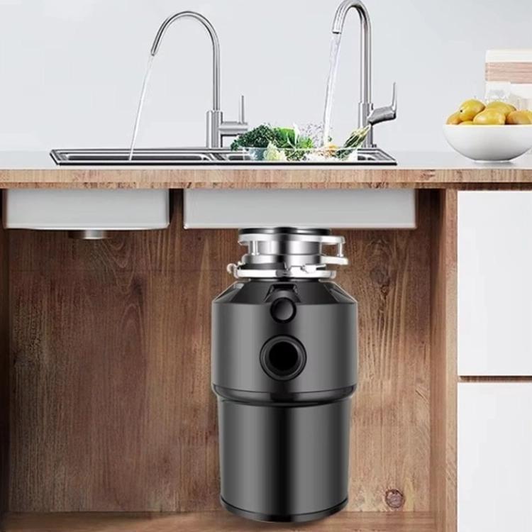550W EU Plug Food Garbage Disposer 7 Levels Grinding Connectable For Dishwasher