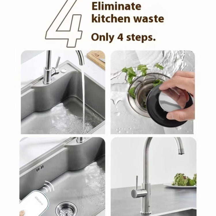 550W EU Plug Food Garbage Disposer 7 Levels Grinding Connectable For Dishwasher