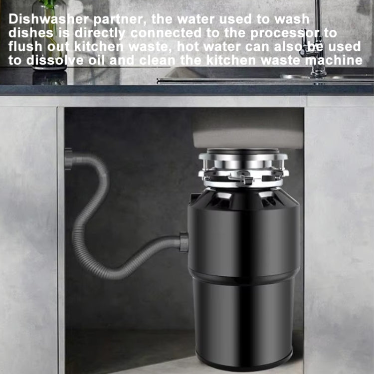 550W EU Plug Food Garbage Disposer 7 Levels Grinding Connectable For Dishwasher
