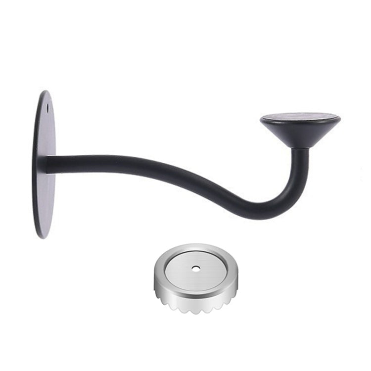 Bathroom Magnetic Soap Holder Non Punch Wall Mounted Stainless Steel Soap Holder - Black