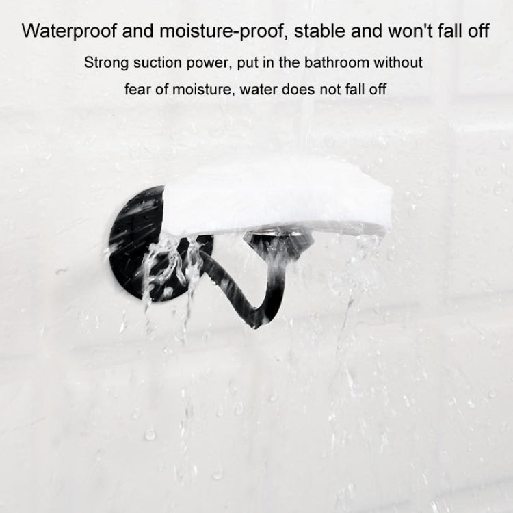 Bathroom Magnetic Soap Holder Non Punch Wall Mounted Stainless Steel Soap Holder - Black
