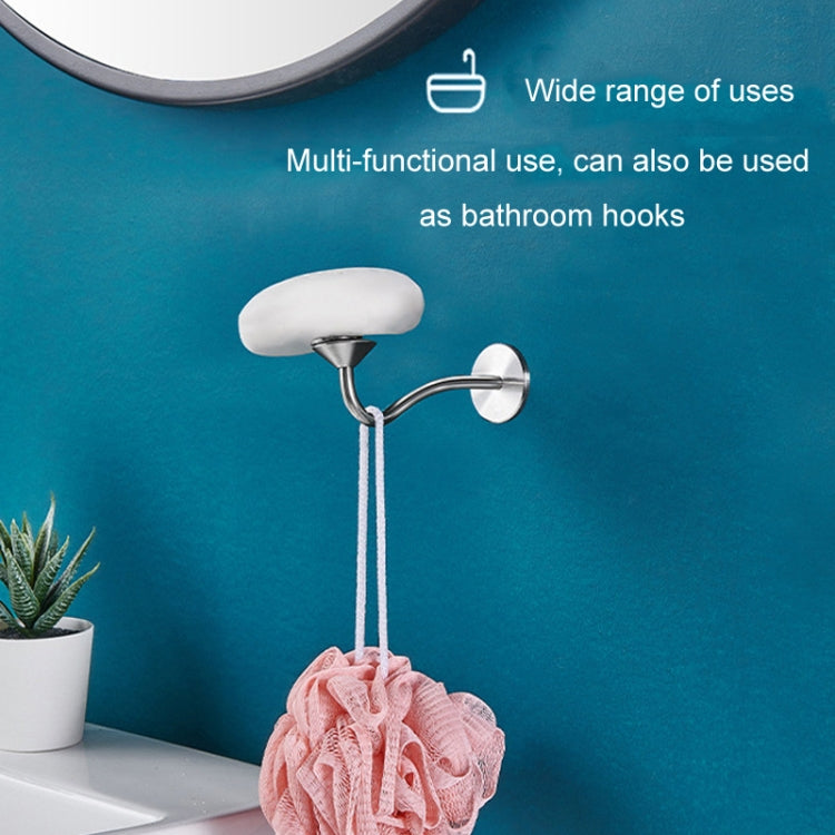 Bathroom Stainless Steel Magnetic Soap Holder Wall Mounted No Hole Soap Hanger - Nail-free Glue