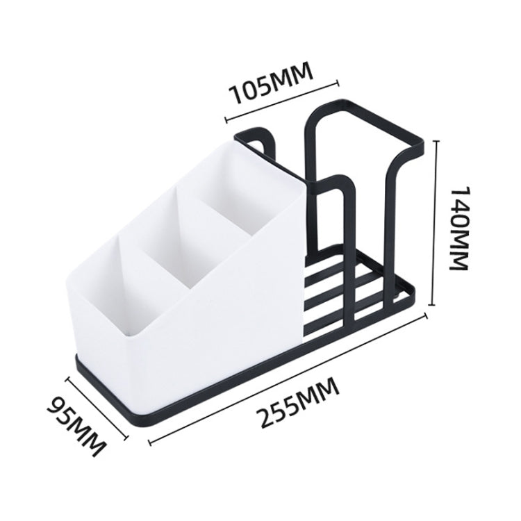 Desktop Disposable Paper Cup Storage Holder Iron Home Coffee Tea Bag Cup Storage Rack