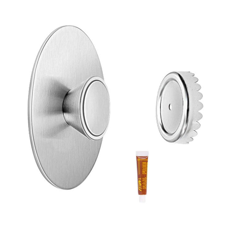 Bathroom Drainage Magnetic Soap Holder Punch-Free 304 Stainless Steel Soap Hanger