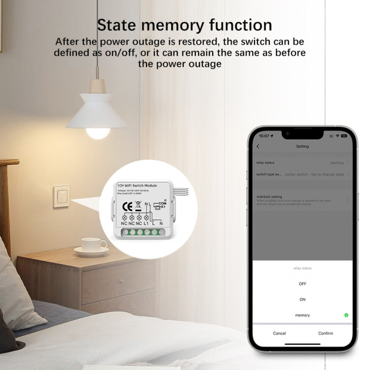 2CH Zigbee Smart Switch Module For Alexa / Google Home / Tuya Smart Life APP