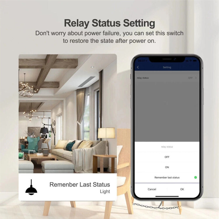 4CH WiFi Smart Switch Module For Alexa / Google Home / Tuya Smart Life APP