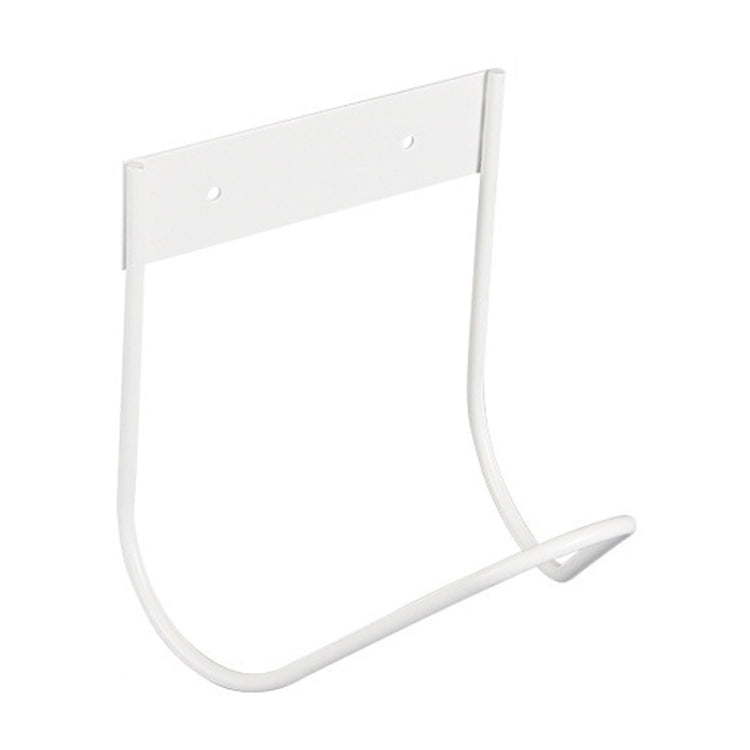 Stainless Steel Hose Storage Holder Garden Home Car Wash Faucet Hose Storage Hook, Model: Wall-mounted  - White