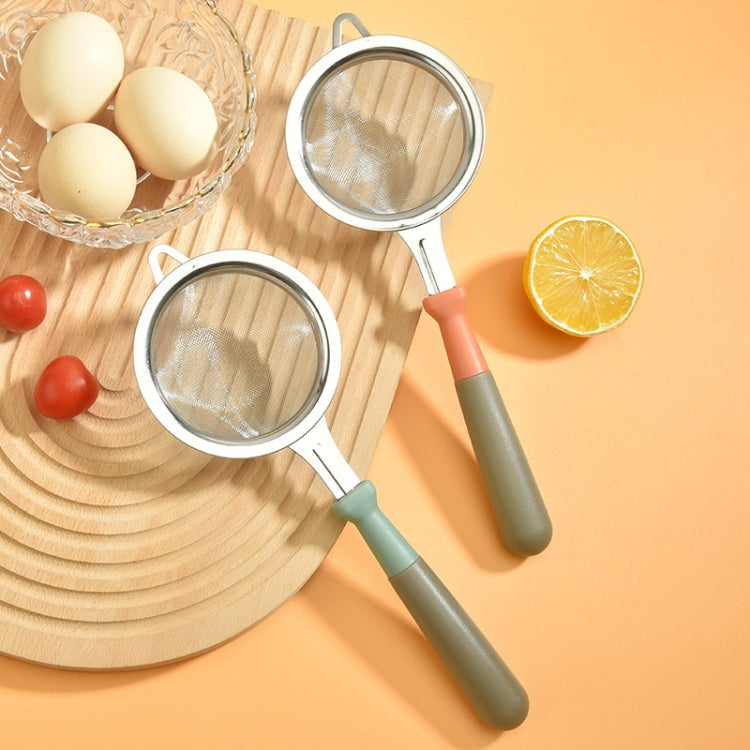 Household Stainless Steel Flour Sifter Kitchen Baking Filter Spoon