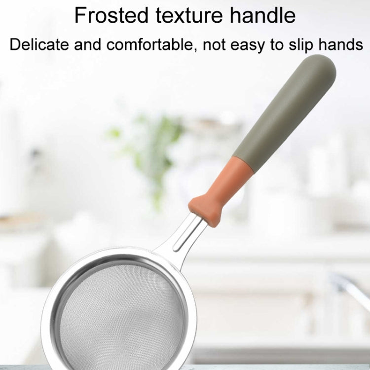 Household Stainless Steel Flour Sifter Kitchen Baking Filter Spoon