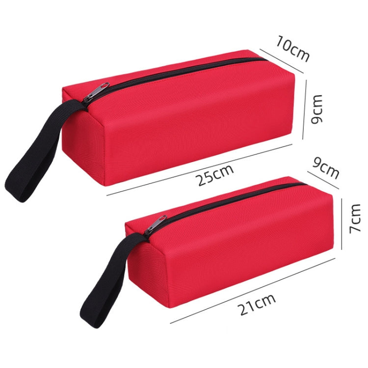 Multifunctional Portable Waterproof Hardware Parts Tool Bag, Specification: Small Red