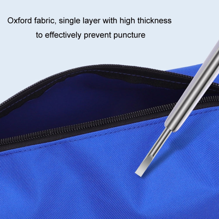 Multifunctional Portable Waterproof Hardware Parts Tool Bag, Specification: Small Blue