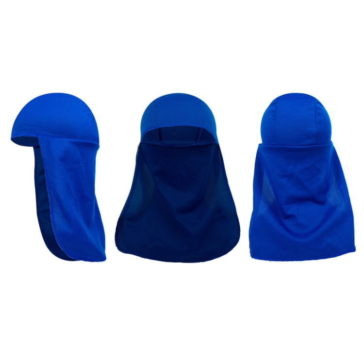 Outdoor Riding Long Tail Cap Breathable Sweat Absorbent Shading Workplace Safety Dustproof Shawl Cap, Size: Free Code