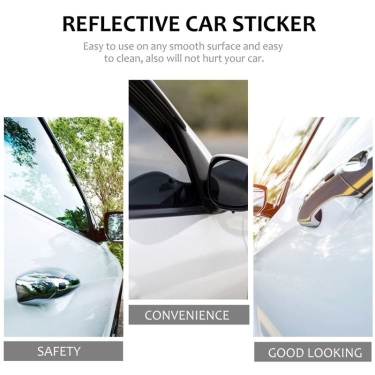 2pcs English Limited Edition Car Decorative Stickers - Black